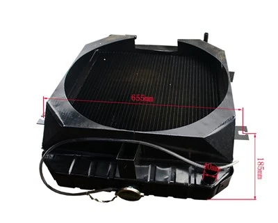 100% Premium 230C2-10551/HC230Z2-10402 FD50~80Z8/6BG1 uchun gidravlik radiator