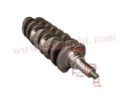 Forklift ehtiyot qismlari 498 Krank mil qismi raqami 1005021-X12 / G OEM tarkibiy qismlarida